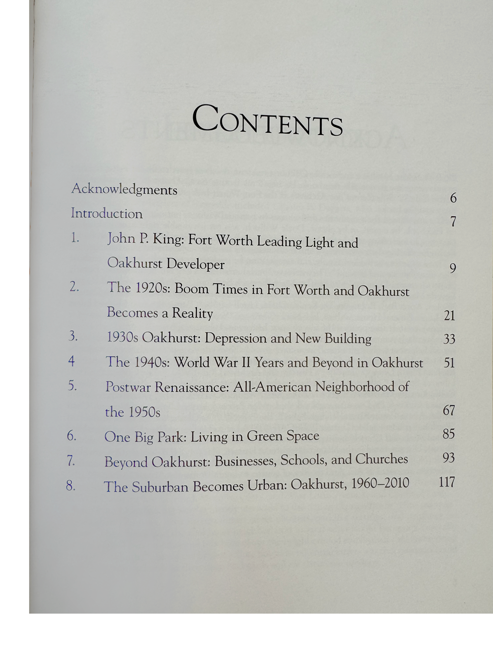 Fort Worth's Oakhurst Neighborhood (L. Willis)