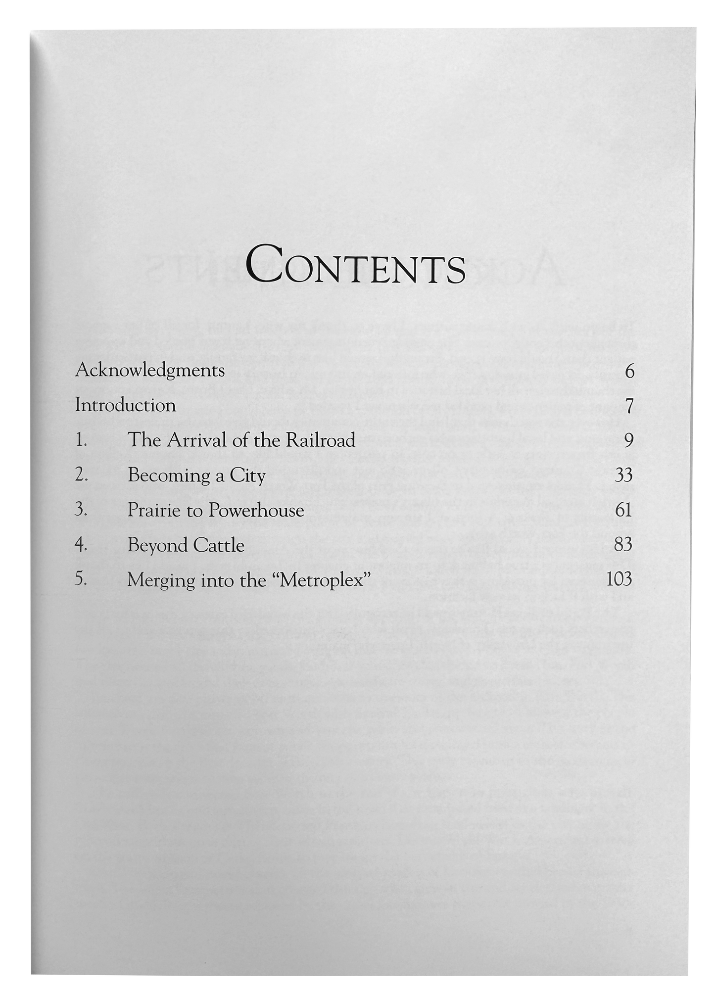 Rails Around Fort Worth (I. Taylor)