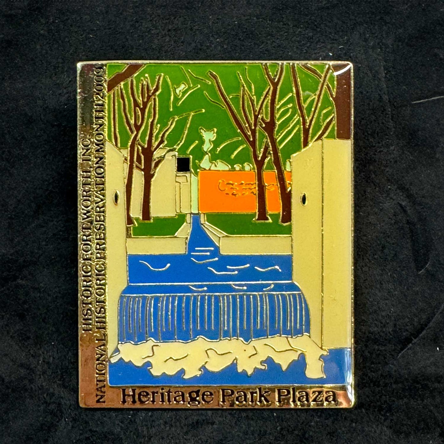 National Preservation Month Pin - Heritage Park Plaza