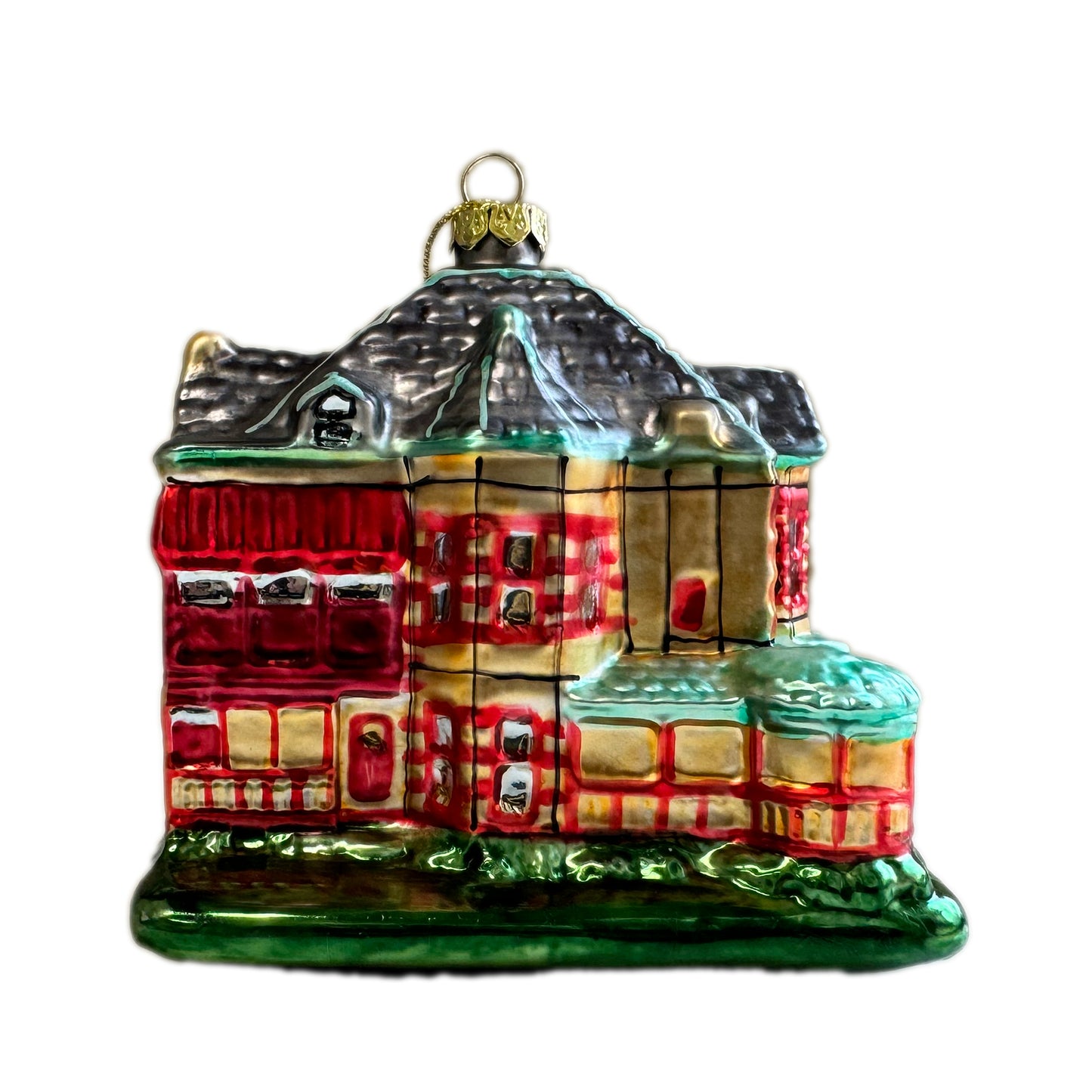 Ball-Eddleman-McFarland replica glass Ornament Front View