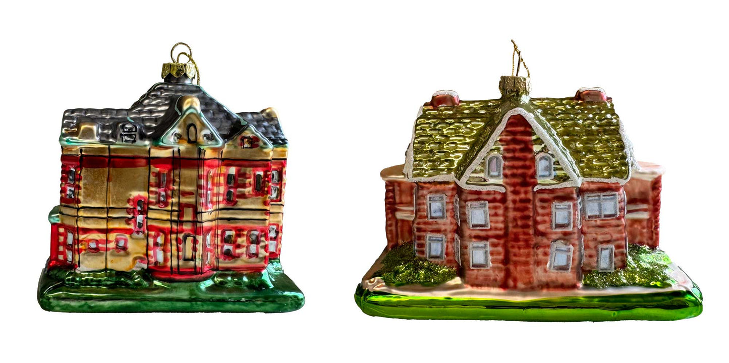 Ball-Eddleman-McFarland House and Thistle Hill Ornament Set