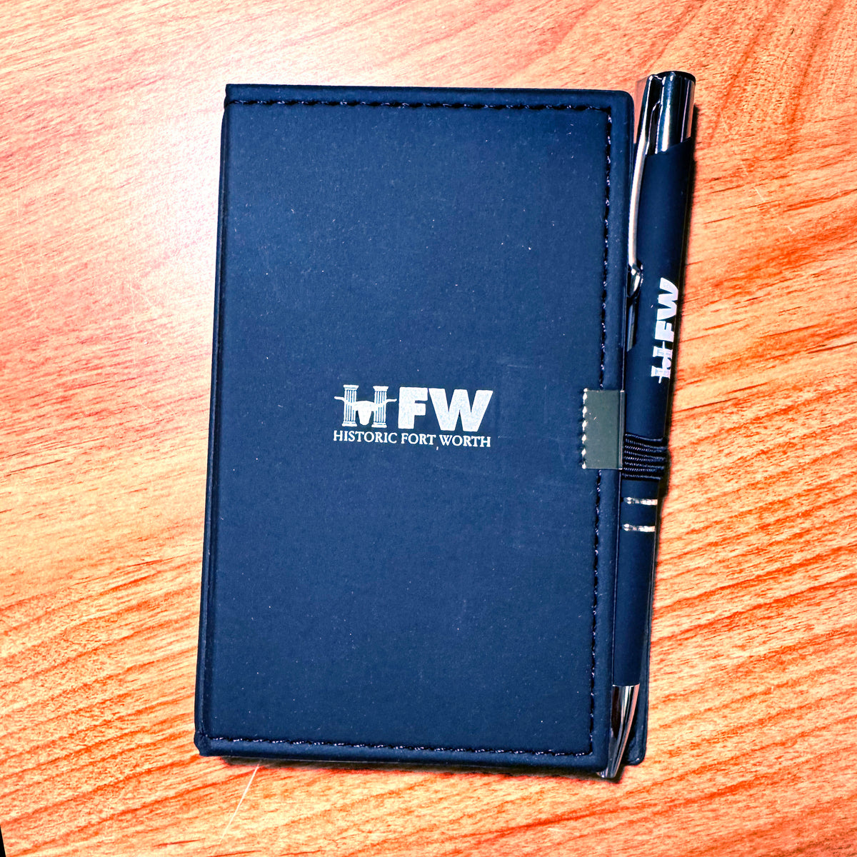 Notebook with Pen and Post-it Notes